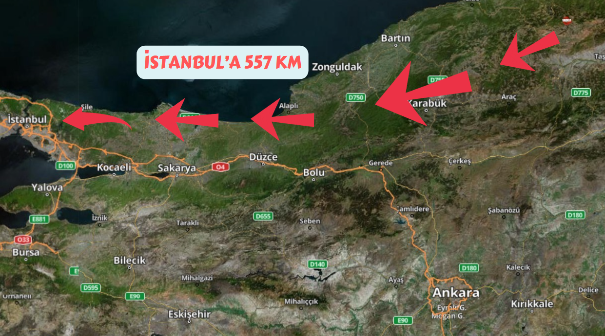 KASTAMONU DEVREKANİ ŞENLİK KÖYÜ 230M² HİSSELİ TARLAMIZ SATILIK - KASTAMONU DEVREKANİ fotoğraf 7
